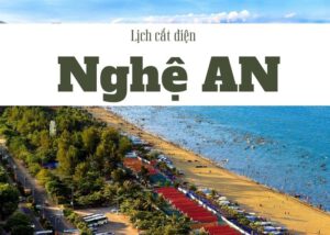 Lịch cắt điện tỉnh Nghệ An
