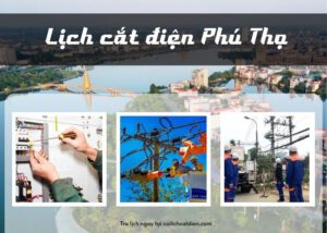 lịch cắt điện tỉnh Phú Thọ