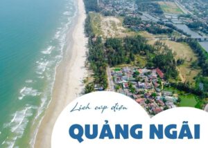 lịch cúp điện tỉnh Quảng Ngãi