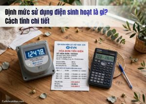 Thế nào là định mức sử dụng điện sinh hoạt